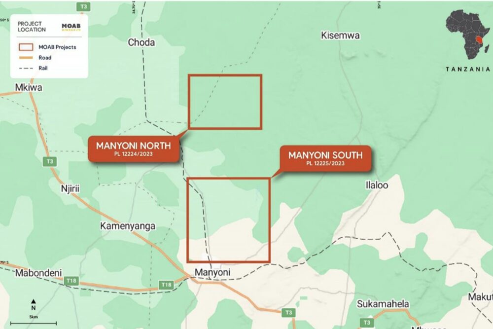 ### Moab Minerals secures $2m placement to advance Tanzanian uranium project