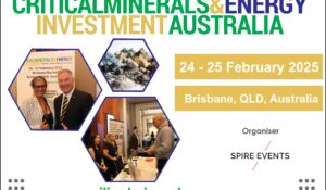 Critical Minerals & Energy Investment Australia Conference and Exhibition